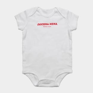 Javiera Mena Esquemas juveniles Baby Bodysuit